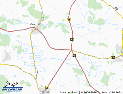 Mapa MICHELIN Ålkær - ViaMichelin