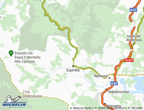 Mapa MICHELIN Sonsoto - ViaMichelin