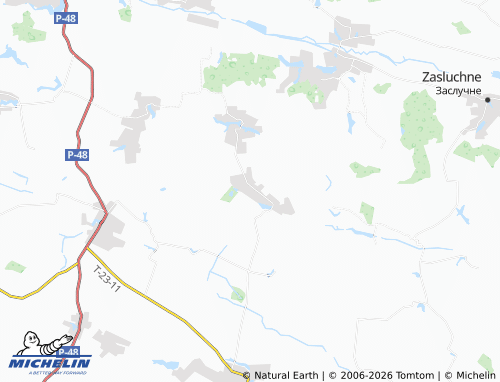 Mapa MICHELIN Lychivka - ViaMichelin