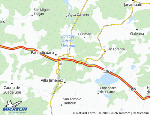 Mapa MICHELIN La Córdoba - ViaMichelin