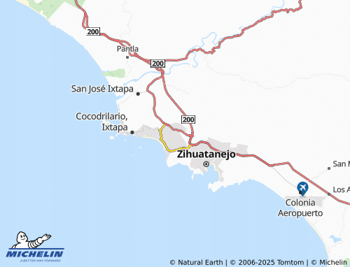 MICHELIN Residencial Las Palmas map - ViaMichelin