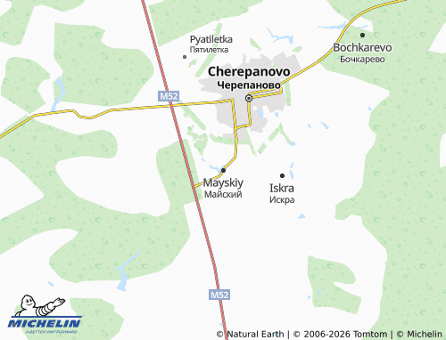 MICHELIN-Landkarte Mayskiy - ViaMichelin