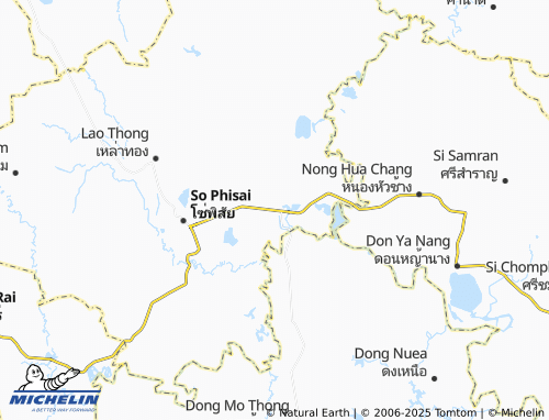 MICHELIN Kham Kaeo map - ViaMichelin