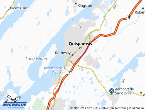 Mapa MICHELIN Rothesay - ViaMichelin
