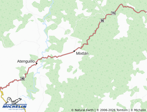 MICHELIN Los Zapotes map - ViaMichelin