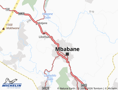 MICHELIN Dalriach map - ViaMichelin