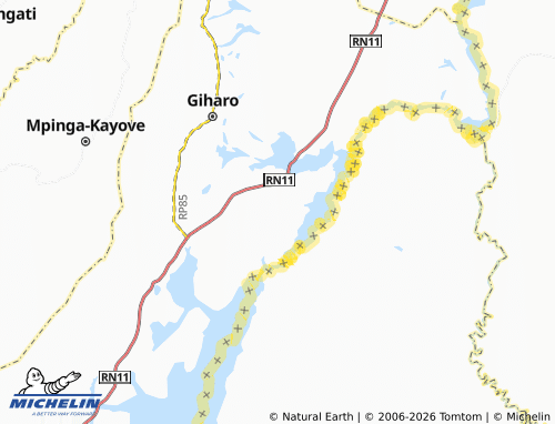 Mappa MICHELIN Butezi - ViaMichelin