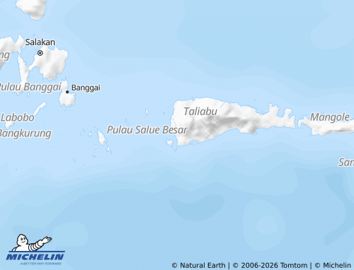 MICHELIN Pulau Taliabu map - ViaMichelin