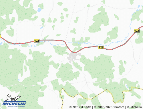Mapa MICHELIN Subačius - ViaMichelin