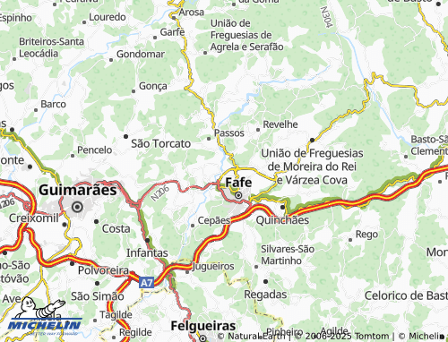 Mapa MICHELIN Tojais - ViaMichelin