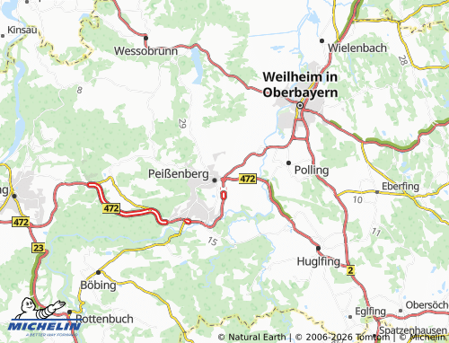 Mapa MICHELIN Aich - ViaMichelin