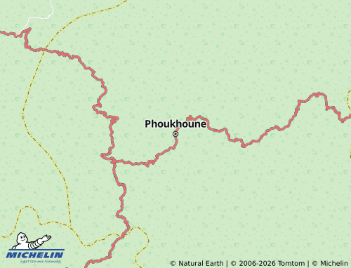 MICHELIN Phoukhoune map - ViaMichelin