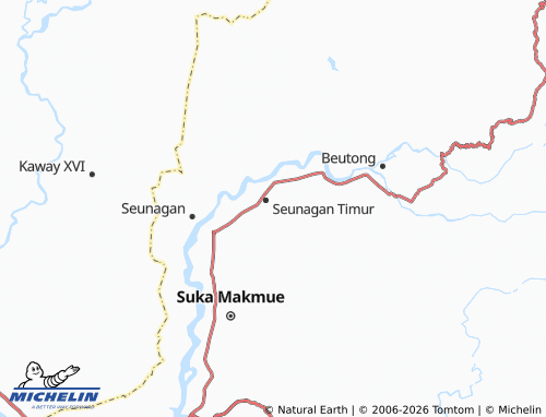 MICHELIN-Landkarte Sapeng - ViaMichelin