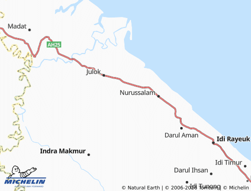 MICHELIN Keude Blang map - ViaMichelin
