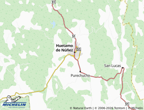 MICHELIN De Dolores map - ViaMichelin