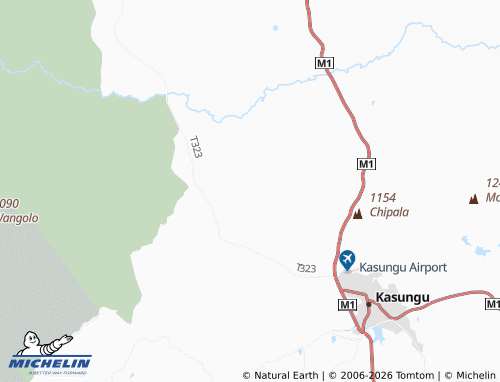 MICHELIN Chikukula map - ViaMichelin