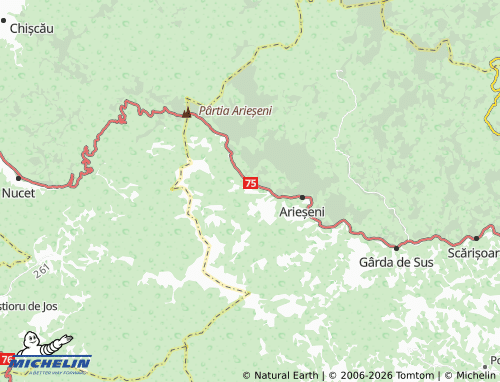 Carte MICHELIN Vanvucești - ViaMichelin