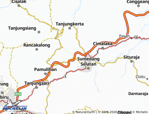 Mapa MICHELIN Mulyasari - ViaMichelin
