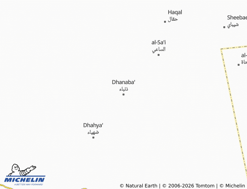 Mappa MICHELIN Dhanaba' - ViaMichelin