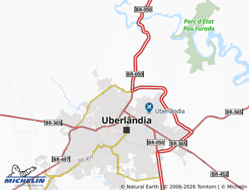 Mappa MICHELIN Minas Gerais - ViaMichelin