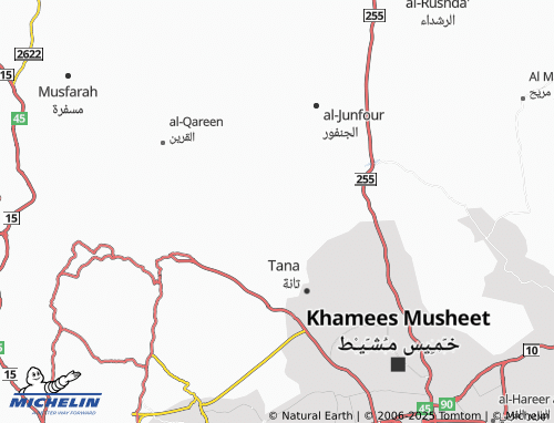MICHELIN Arayis map - ViaMichelin