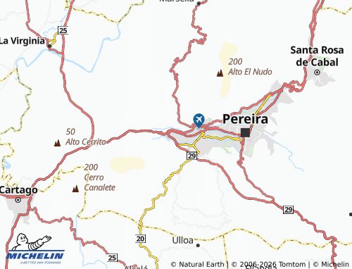 Mappa MICHELIN Altos de Belmonte - ViaMichelin