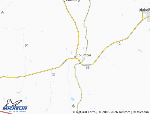 Carte MICHELIN Columbia - ViaMichelin