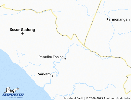 MICHELIN Po Simargarap map - ViaMichelin