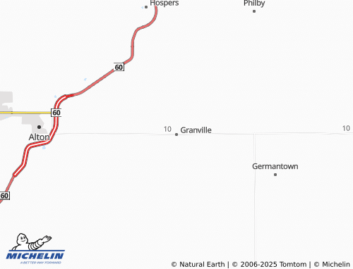 MICHELIN Granville map - ViaMichelin