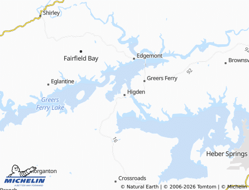 Mappa MICHELIN Higden - ViaMichelin