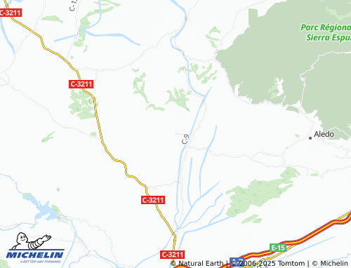 MICHELIN Zúñiga map - ViaMichelin