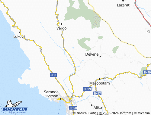 MICHELIN-Landkarte Bajkaj - ViaMichelin