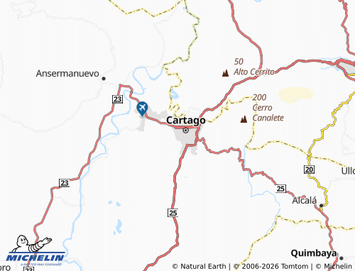 Carte MICHELIN La Trinidad - ViaMichelin