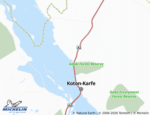 Mappa MICHELIN Adaoka - ViaMichelin