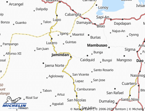 MICHELIN Poblacion map - ViaMichelin