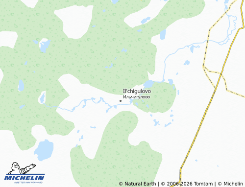 MICHELIN-Landkarte Muldakayevo - ViaMichelin