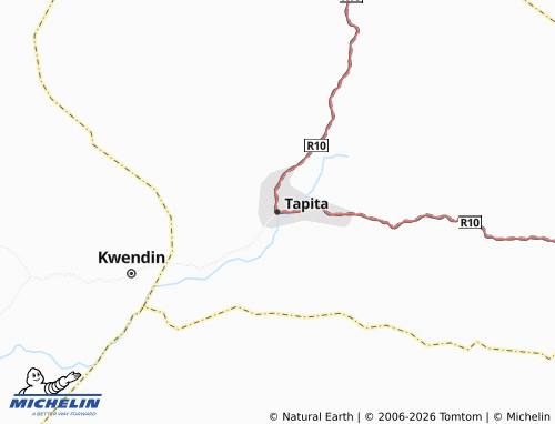 MICHELIN Tappitown map - ViaMichelin