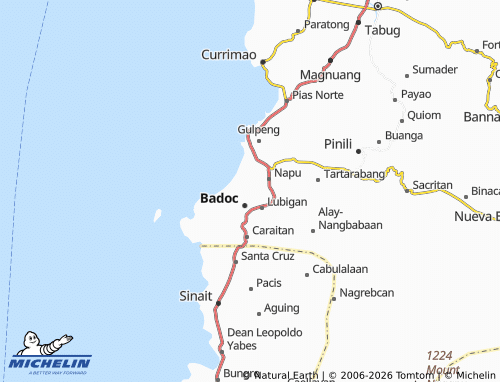 MICHELIN Lacuben map - ViaMichelin