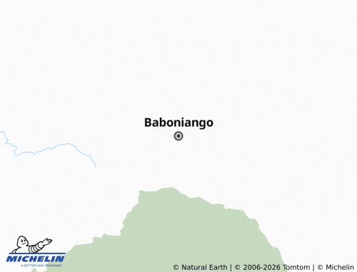 MICHELIN Baboniango map - ViaMichelin