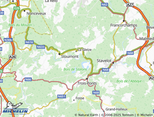 MICHELIN La Venne map - ViaMichelin