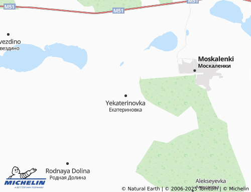 MICHELIN Yekaterinovka map - ViaMichelin