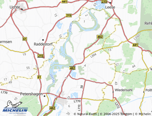 MICHELIN-Landkarte Döhren - ViaMichelin