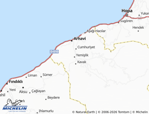 Mappa MICHELIN Yemişlik - ViaMichelin