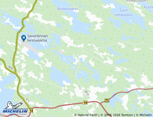 Carte MICHELIN Keplakko - ViaMichelin