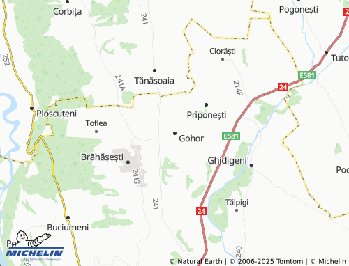 MICHELIN Gohor map - ViaMichelin