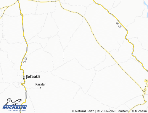 Mapa MICHELIN Hallaçlı - ViaMichelin