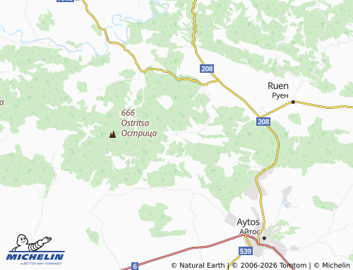 Mapa MICHELIN Zaychar - ViaMichelin
