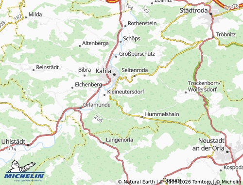 MICHELIN Lindig map - ViaMichelin