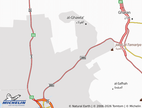MICHELIN-Landkarte al-Safwah - ViaMichelin