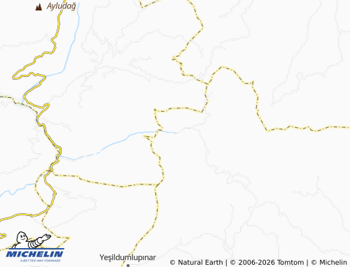 MICHELIN Çatak map - ViaMichelin